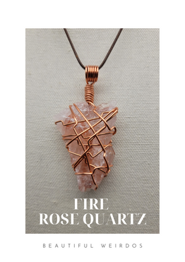 Fire Rose Quartz