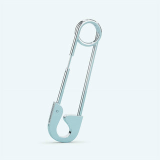 Oversized Safety Pin Earring: Gold / Single